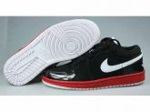 Nike Air Jordan 1 Retro Low Men's shoes Black/White/Red