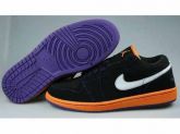 Nike Air Jordan 1 Retro Low Men's shoes Black/White/Orange