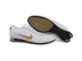 Nike Shox R3 Men's Shoes White/Gold