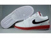 Nike Air Jordan 1 Retro Low Men's shoes White/Black/Red