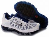 Nike Air Max + 2011 Men's shoes White/Gray/Blue